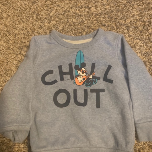 Boys 3t Gap Kids Mickey Sweatshirt - Picture 4 of 4